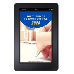 Solicitud de arrendamiento inmobiliarios 2020